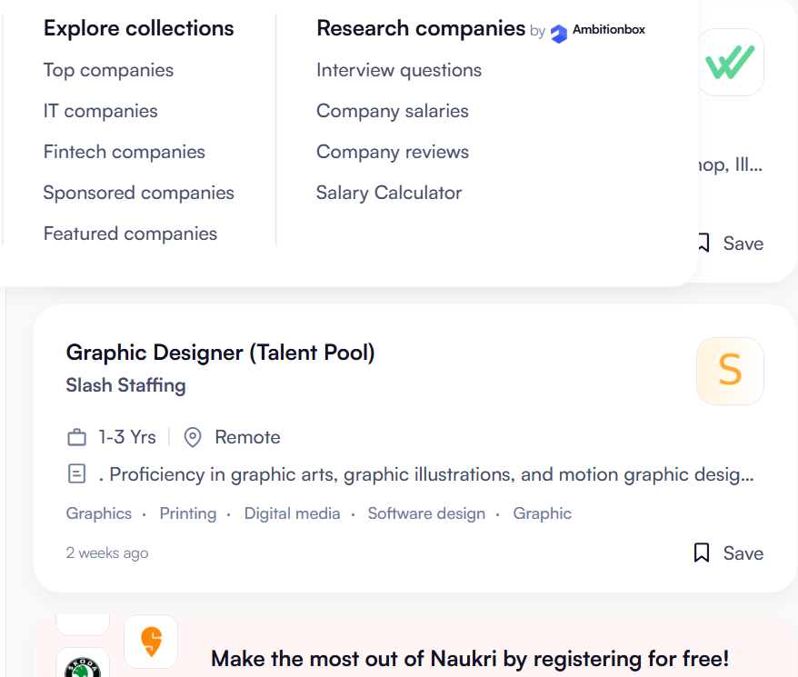 Naukri AI Developer jobs